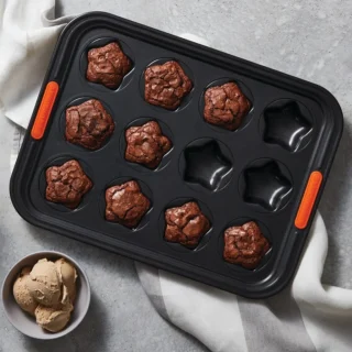 Molde antiadherente estrellas Le Creuset