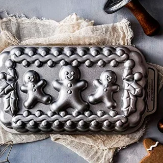 Molde aluminio Gingerbread Familiy Loaf Nordic Ware