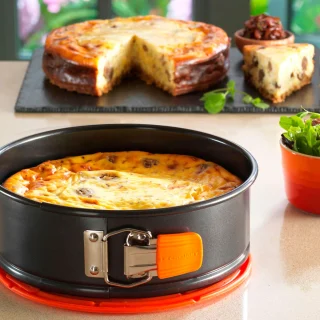 Molde redondo antiadherente desmontable Le Creuset (20 a 26cm)