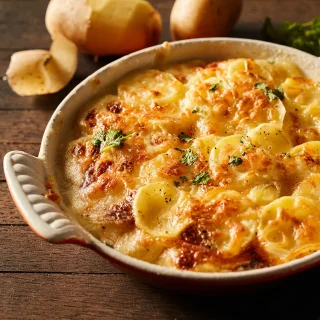 Molde cerámico redondo y fuente Le Creuset