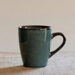 Taza de gres tipo mug Serenity 370 ml Dutch Rose