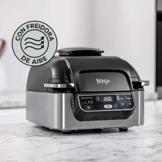 Freidora de aire con parrilla 5 en 1 Ninja®