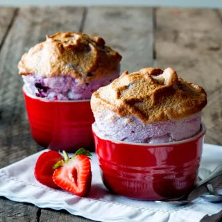 Set de 2 ramequines cerámicos cereza Le Creuset