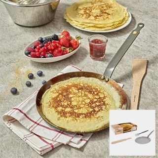 Conjunto crepera de hierro Mineral B De Buyer