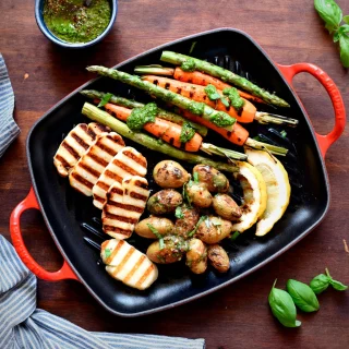 Parrilla grill rectangular honda Le Creuset