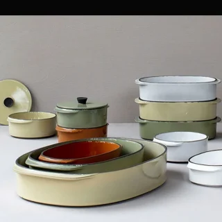 Bandeja de horno de porcelana francesa Caractère Revol