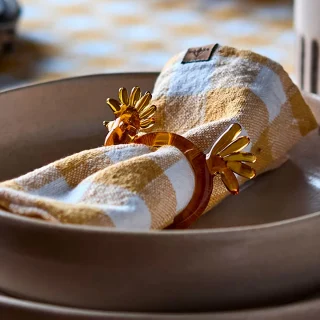 Servilletero de cristal Carina Affari of Sweden