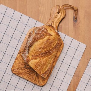 Tabla de cortar de madera de olivo Bérard