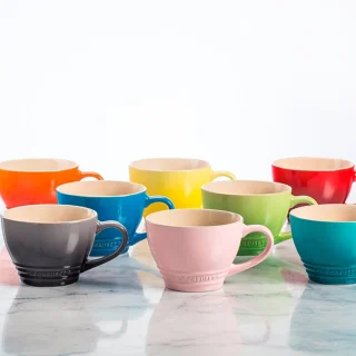 Tazas cerámicas para capuccino 400ml Le Creuset