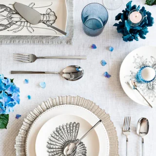 Juego 113 piezas cubertería Treviso BRA